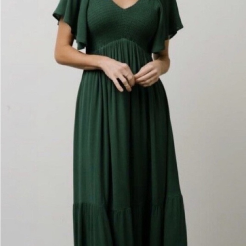 Baltic Born Felicity Dress in Emerald